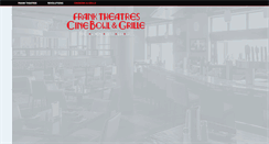 Desktop Screenshot of cinebowlandgrille.com